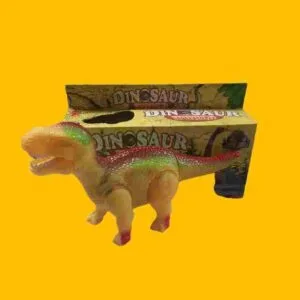 DINOSAURIO WORLD CON LUZ Y SONIDO EN CAJA