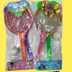 SET DE PALETAS CON PELOTA TENIS PERSONAJES, Productos Ciarita