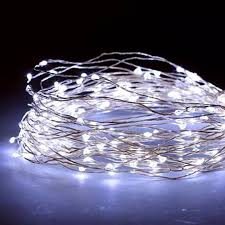 ALAMBRE LED "BLANCO" 3 METRO (incluye pilas)