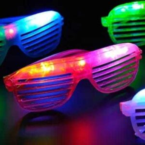 ANTEOJO LED LUMINOSO "RAYADO" x 1