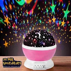 LAMPARA STAR MASTER GIRATORIA PROYECTOR DE ESTRELLAS