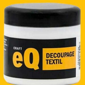 DECOUPAGE TEXTIL x 200 cc EQ ARTE - Image 1