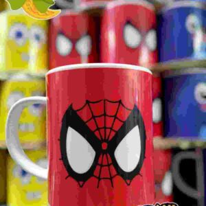 TAZA ACRILICO IRROMPIBLE HOMBRE ARAÑA - Imagen 1