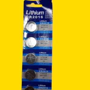 PILA CR2016 PACK X 5 UNIDADES - Image 1