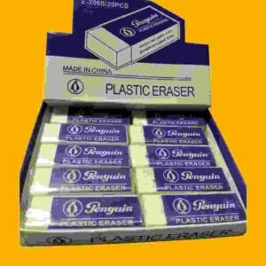 GOMA DE BORRAR PENGUIN "CHICA" PLASTIC ERASER - Imagen 1