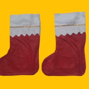 ADORNO BOTA NAVIDEÑA 20 x 43 cms