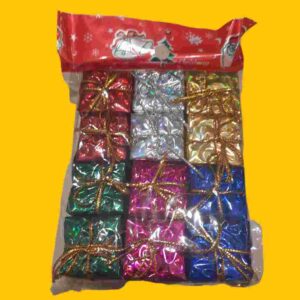 ADORNO REGALITO NAVIDEÑO x 12 unidades