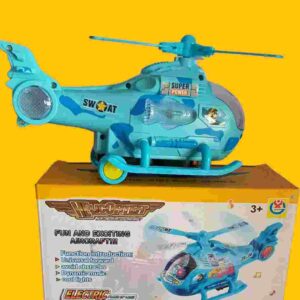 HELICOPTERO CON LUZ Y SONIDO EN CAJA - Image 1