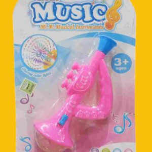 "TROMPETA" CON LUZ Y SONIDO EN BLISTER - Image 1