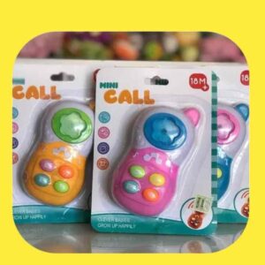 TELEFONO BEBE EN BLISTER MINI CALL CON LUZ Y SONIDO - Image 1