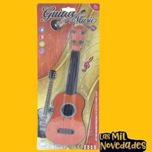 GUITARRA DE MADERA EN BLISTER - Image 1