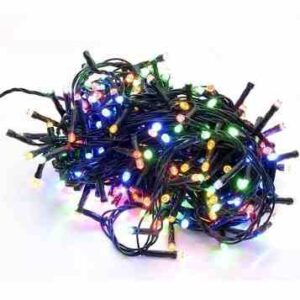 LUZ ARROZ MULTICOLOR 100 luces 8 funciones