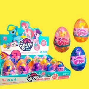 PONY CON ACCESORIOS EN HUEVO - Imagen 1