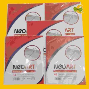 REPUESTO HOJA x 48 "RAYADO" NEO ART