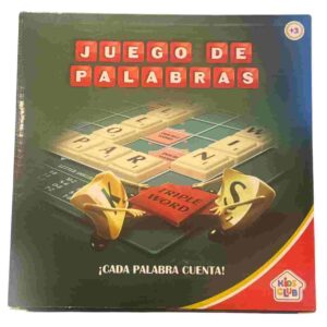 JUEGO DE MESA en caja "JUEGO DE PALABRAS" Scrabble - Image 1