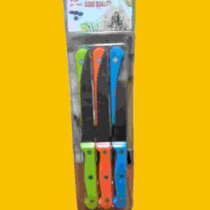 CUCHILLOS x 6 UNIDADES MULTICOLOR - Image 1