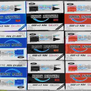 MARCADOR FIBRON PERMANENTE "NEGRO" CY-200 XUANCAI PENCIL MAKING - Image 1