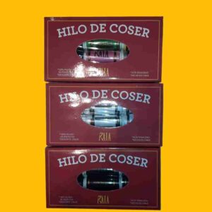 HILO DE COSER NEGRO x 12 unidades -RAIA - Image 1