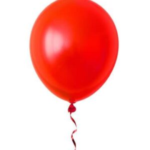 GLOBO LATEX TUKY, ROJO 9 pulg x 50 unidades - Image 2