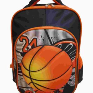MOCHILA 3D "BASQUET" PELOTA 18" BS9226 - Image 1