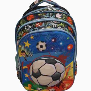 MOCHILA 3D FUTBOL PELOTA 18" BS9227 - Image 1