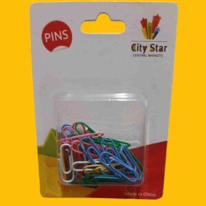 CLIPS x40 UNIDADES COLORES EN BLISTER - Imagen 1