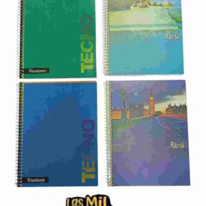 CUADERNO ESPIR "A5 TF" === x 40 hjs RAYADO - Image 1