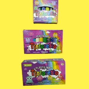 PLASTILINA x 10 TUBITOS TINTORETTO - Image 1