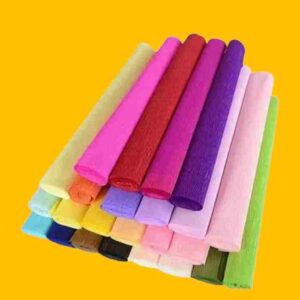 PAPEL CREPE variedad de diseños y colores - Imagen 1