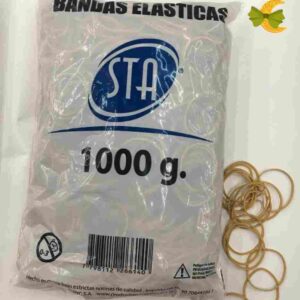 BANDA BANDITA ELASTICA MARCA SEÑORITA X 1000 Gramos " 1KG" CALIDAD PREMIUM.