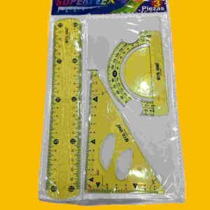 "SET DE GEOMETRIA" REGLAS "FLEXIBLES" UU - Image 1