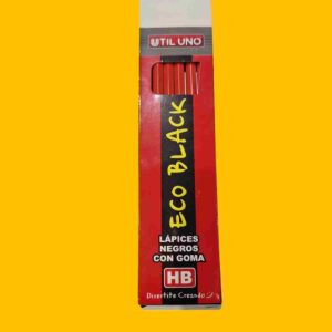 LAPIZ NEGRO CON GOMA UU - Image 1