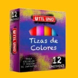TIZA COLORES x 12 unidades - Image 1