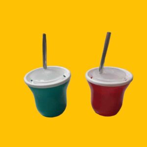 MATE PERITA CON BOMBILLA PLASTICO REFORZADO - Image 1