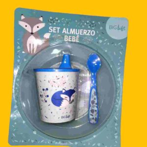 SET DE ALMUERZO BEBÉ "ZORRITO" PPR - Image 1