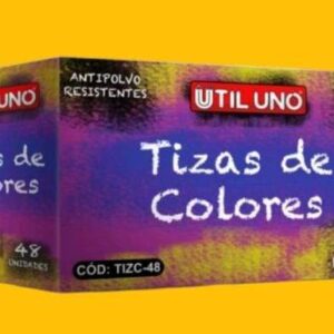 TIZA COLORES x 48 unidades - Image 1