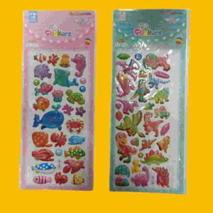 blister STICKER INFANTIL variedad de diseños - Image 2