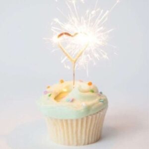 SPARKLE CHISPITAS FORMA CORAZON - Image 1