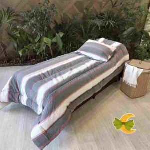 ACOLCHADO REVERSIBLE UNA PLAZA Y MEDIA 2.30 x 1.50 mts