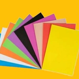 CARTULINA "COLORES COMUNES" - Imagen 1