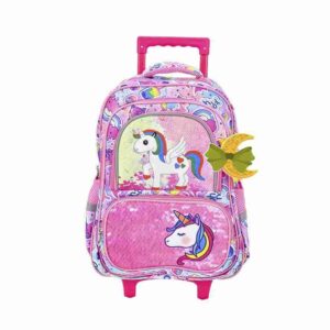 MCE-44A MOCHILA 16" MOD UNICORNIO CON CARRITO