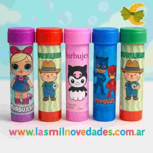 BURBUJERO "bajito" variedad de personajes - Image 1