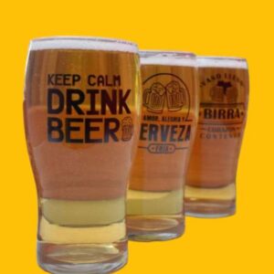 VASO CERVECERO PINTA 500 cc DIA DEL PADRE variedad de diseños