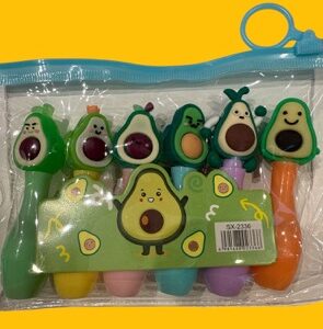 RESALTADOR CON 6 **PALTA** EN CARTUCHERA - Imagen 1