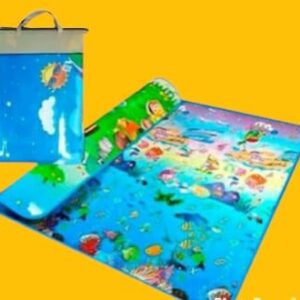 ALFOMBRA INFANTIL ANTIGOLPE 1.50 X 0.9 CON ESTUCHE DE GUARDADO