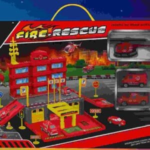 PISTA DE BOMBEROS FIRE RESCUE ESTACIONAMIENTO EN CAJA - Imagen 1