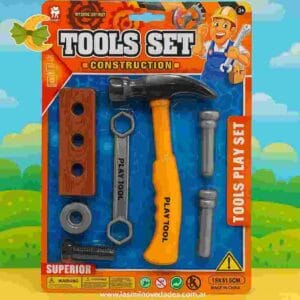 SET DE HERRAMIENTAS TOOLS SET variedad de diseños EN BLISTER - Imagen 4