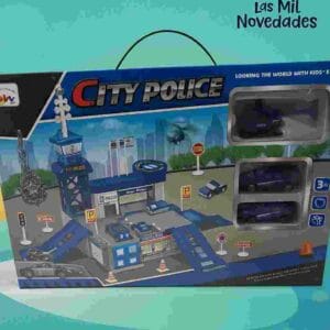 PISTA DE POLICIA CITY POLICE ESTACIONAMIENTO EN CAJA - Imagen 1