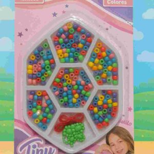 TINY CANUTILLOS EN BLISTER PARA ARMAR JOYAS