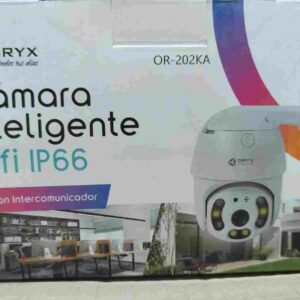 CAMARA DE SEGURIDAD ORYX INTELIGENTE WIFI IP66 S-1217KA - Imagen 1